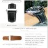 21mm 20mm 22mm Cow Leather Watch Strap for Omega Seamaster 300 Speedmaster Watch Bands (Color : Blue Rose, Size : 21mm) view 3
