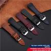 18MM Retro Cowhide quick release Watchband fit for Casio G-Shock A158/A158W/A168/f91w/AE-1200/A159/A169/AE1300(Black black pin) view 3