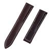 20mm Genuine Cow Leather Watch Band for Omega Strap Seamaster 300 DE Ville AT150 Aqua Terra 150 Watchband Deployment Buckle (Color : Brown no Buckle, Size : 20mm OM Mark) view 1