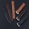20mm Genuine Cow Leather Watch Band for Omega Strap Seamaster 300 DE Ville AT150 Aqua Terra 150 Watchband Deployment Buckle (Color : Brown no Buckle, Size : 20mm OM Mark) view 3