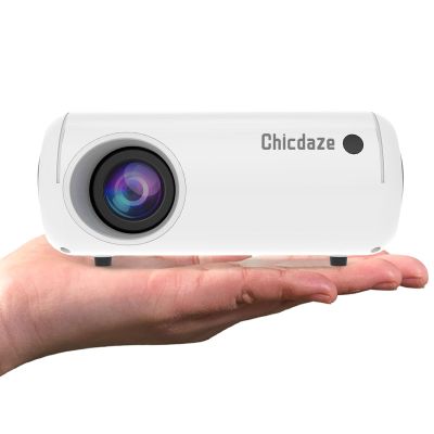 Mini Projector, Portable Projector Support Full HD 1080P, Movie Projector with Bult-in Speaker, 150ANSI, 26"-120" Projection Screen, Auto Keystone Correction, Compatible with Laptop/TV/HDMI/USBW70