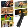 Portable Telescope Grip Scope HD Wide View Monocular 8-40x40 - with Stretchable Lens and Continuous Zoom + BAK4 Prism-Comes with Tripod, Phone HolderLanyard view 2