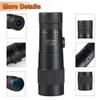 Portable Telescope Grip Scope HD Wide View Monocular 8-40x40 - with Stretchable Lens and Continuous Zoom + BAK4 Prism-Comes with Tripod, Phone HolderLanyard view 4