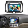 4+128G Radio for Hyundai Elantra 2007-2010, 9" Touch Screen for Elantra Bluetooth Radio with Wireless CarPlay/Android Auto, 5GHz WiFi, Bluetooth 5.0, EQ, GPS Navigation, 1280 * 720, Backup Camera view 1