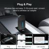 2025-New-Wireless-CarPlay-Adapter for Cars with Wired CarPlay/Android Auto 2 in 1,Instant Auto-Connect 5.8GHz WiFi USB/Type-C Plug and Play Compatible with iOS 10+ & iPhone 6+ view 3