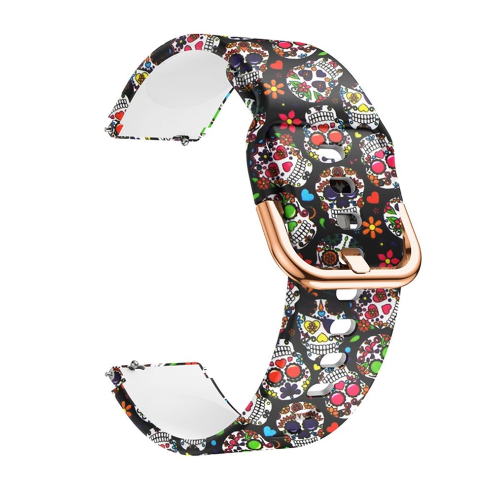 18mm Silicone Replacement Smart Watch Band Strap For Ticwatch C2 For Garmin Active S Smart watch Bracelet Watchband