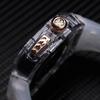 49mm 45mm 44mm Transparent Watch Case Rubber Band Mod KitFor Apple Watch Ultra 2 8/7/6/5/4/SE SeriesMen Women Rm Clear Watch Case Sport Breathable Strap Replacement view 3