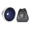 37MM 0.25X Fisheye Lens with Storage Bag, Removable Macro Close-up Shooting Fisheye Effect Lens, Wide View Optical Glass Super Fisheye Additional Lens for 37mm Caliber Camera Lenses view 1