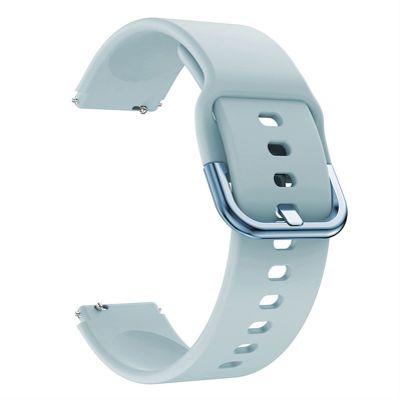 18mm Silicone Replacement Smart Watch Band Strap For Ticwatch C2 For Garmin Active S Smart watch Bracelet Watchband