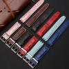 17mm 19mm Genuine Calf Leather Wrist Strap For Swatch Watch Band Men Women Alligator Pattern Bracelet Watchband Accessories view 2