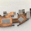 0X5R3T for 5310 V5310 Laptop Cooling Fan Heatsink Copper Tube CN-0X5R3T X5R3T view 3