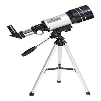 , Astronomic Telescope,150X Refraction Monocular Travel Observation Range Telescope with Portable Tripod Adjustable Lever for Adults and Children