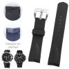 22mm 24mm Silicone Watch Bands Fit For Corum Sports Rubber Strap Fashion Wrist Watch Bracelet Replacement Accessories Parts view 3