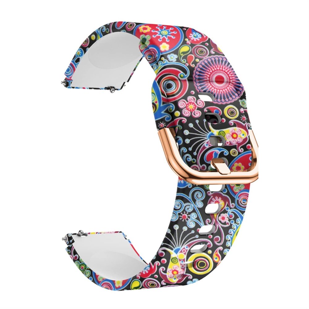 18mm Silicone Replacement Smart Watch Band Strap For Ticwatch C2 For Garmin Active S Smart watch Bracelet Watchband