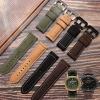 20mm 22mm 24mm 26mm Genuine Leather Retro man Watch Band for Panerai PAM111 441 cowhide Watchband Wrist Strap view 3