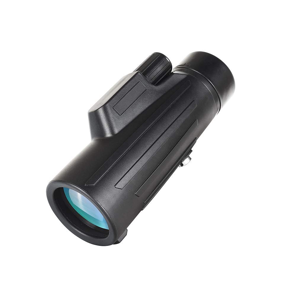 10x42 Monocular Telescope BAK4 Prism FMC Lens Binocular with Smartphone Adapter Portable Life Waterproof Binoculars with Night Vision forBird Watching Travel Hiking Concerts