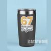 (3PCS) 67 Never Looked So Good Stickers Funny Six Seven Meme 6 7 Numbers Vinyl Decals Waterproof for Laptop, Water Bottle, Tumbler, Phone Case, Scrapbook, Size 3" x 2.5" view 2
