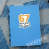 (3PCS) 67 Never Looked So Good Stickers Funny Six Seven Meme 6 7 Numbers Vinyl Decals Waterproof for Laptop, Water Bottle, Tumbler, Phone Case, Scrapbook, Size 3" x 2.5" view 4