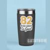 (3PCS) 82 Never Looked So Good Sticker  Happy 82th Birthday, Waterproof Vinyl Decals for Party Decor, Scrapbooking, Water Bottles, Laptops, Size 3" x 2.5" view 2