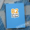 (3PCS) 82 Never Looked So Good Sticker  Happy 82th Birthday, Waterproof Vinyl Decals for Party Decor, Scrapbooking, Water Bottles, Laptops, Size 3" x 2.5" view 4