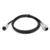 6.56Ft GX16 5Pin Female to Male Aviation Connector Cable,Metal Circular Adapter PVC Cable Connector 5A/125V,16mm for Electrical and Electronic Connections AWG20 Cable 2M view 1