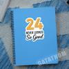 (3PCS) 24 Never Looked So Good Sticker  Happy 24 th Birthday, Waterproof Vinyl Decals for Party Decor, Scrapbooking, Water Bottles, Tumblers, Laptops, Size 3" x 2.5 " view 4