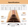 100 CM Cable Management Channel, Cord Cover Raceway on Wall, Wire Concealer with Adhesive Back for Home/Warehouse/Factory/Office(Style 8,5 Cable) view 2