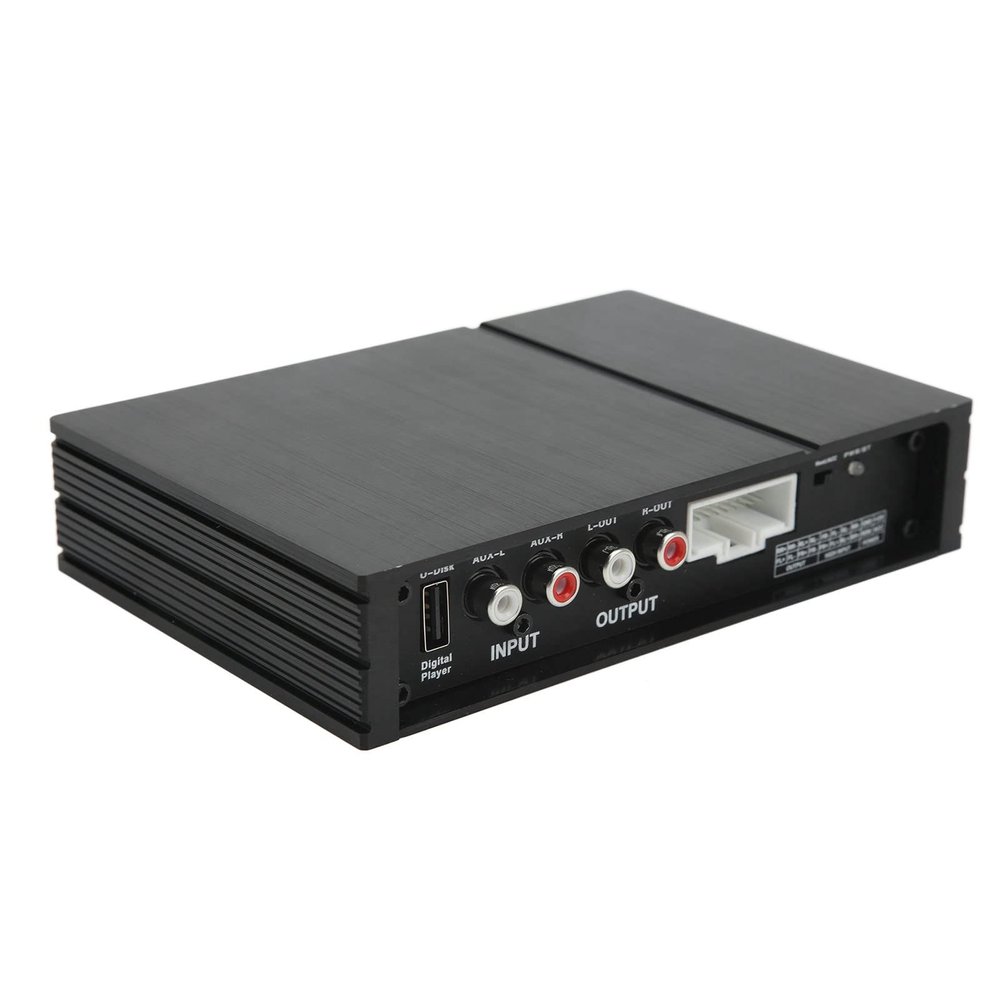 AOWINHIT Car DSP Amplifier 4 Channel HD App Control for Universal Audio System