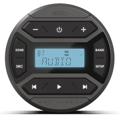 WS-MC-RND | Wet Sounds AM/FM/Digital Tuner Round Media Center