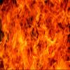Fmarui Raging Fire Backdrop 15x10ft Burning Flames Background - Firefighter Themed Birthday, Campfire Party Supplies & Portrait Photo Prop - Vinyl Banner for Bonfire Decor view 1
