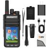 MKMXPTT Global HD Walkie-Talkie, 2.4-inch Touch Screen, Android 9.0, WiFi, Bluetooth, GPS, IP54, 2G/3G/4G Support view 1