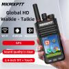 MKMXPTT Global HD Walkie-Talkie, 2.4-inch Touch Screen, Android 9.0, WiFi, Bluetooth, GPS, IP54, 2G/3G/4G Support view 3
