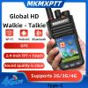 MKMXPTT Global HD Walkie-Talkie, 2.4-inch Touch Screen, Android 9.0, WiFi, Bluetooth, GPS, IP54, 2G/3G/4G Support view 4