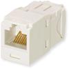 CJ688TGIW Pack of 50 Category 6 TX6 Plus Mini-Com UTP Jack Modules, TG Style, Toolless, RJ45 Ethernet High Performance Network Module, T568A/T568B Wiring view 2