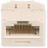 CJ688TGIW Pack of 50 Category 6 TX6 Plus Mini-Com UTP Jack Modules, TG Style, Toolless, RJ45 Ethernet High Performance Network Module, T568A/T568B Wiring view 3