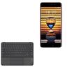 BoxWave Keyboard Compatible with Meizu Pro 7 - SlimKeys Bluetooth Keyboard with Trackpad, Portable Slim TouchPad - Jet Black view 1