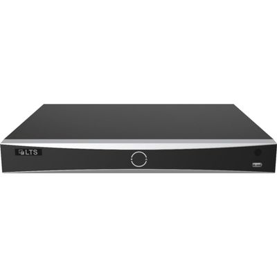 LTN8616D-P16N  Platinum 16-Channel NVR with 16 PoE Ports, 160Mbps Incoming / 256Mbps Outgoing Bandwidth, 32MP Recording Support, Dual 16TB SATA Bays, AI Video Analytics