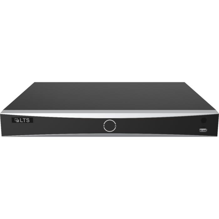 LTN8616D-P16N  Platinum 16-Channel NVR with 16 PoE Ports, 160Mbps Incoming / 256Mbps Outgoing Bandwidth, 32MP Recording Support, Dual 16TB SATA Bays, AI Video Analytics