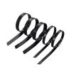 LUZHUTIZI Garden Clearance Deals, 100Pcs 304#Stainless Steel Metal Black Cable Ties Self-Locking High Temperature Resistance Oxidation Resistance 4.6mm Ties(4.6x400mm) view 4