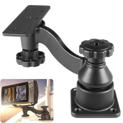 Horizontal 6" Swing Arm Mount Fit for Fish Finder & Chartplotters, 360 Degree Rotation Compatible with echoMAP, GPSMAP, Apex, Helix, Solix, Elite, Hook and More, Holds 5" to 12" Screens