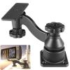 Horizontal 6" Swing Arm Mount Fit for Fish Finder & Chartplotters, 360 Degree Rotation Compatible with echoMAP, GPSMAP, Apex, Helix, Solix, Elite, Hook and More, Holds 5" to 12" Screens view 1
