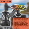 Horizontal 6" Swing Arm Mount Fit for Fish Finder & Chartplotters, 360 Degree Rotation Compatible with echoMAP, GPSMAP, Apex, Helix, Solix, Elite, Hook and More, Holds 5" to 12" Screens view 4
