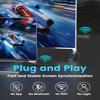 Wireless HDMI Transmitter and Receiver 328FT/100M, 5G Plug & Play Portable Wireless HDMI Extender Kit for 4K@30Hz Input 1080P Output, for Streaming Video and Audio to Monitor from Laptop/TV Box/PC view 2