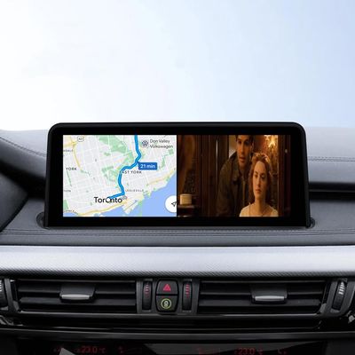 10.25 Inch Carplay for BMW X5 F15 X6 F16 (2017-2019) EVO System, Wireless Carplay Android Auto, Car Stereo Bluetooth Navigation Media Player GPS WiFi