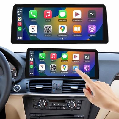 10.25 Inch Carplay for BMW X5 F15 X6 F16 (2014-2017) NBT System, Wireless Carplay Android Auto, Car Stereo Bluetooth Navigation Media Player GPS WiFi