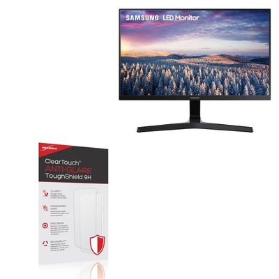 BoxWave Screen Protector Compatible With Samsung 27 Monitor (SR356) - ClearTouch Anti-Glare ToughShield 9H (2-Pack), Anti-Glare 9H Tough Flexible Film Screen Protector