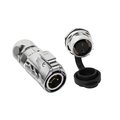 ZBLZGP LP16 2 Pin High-Temperature Connector, 16mm Flame-Retardant (-40C to +85C), for Automotive Wiring and Heavy Machinery