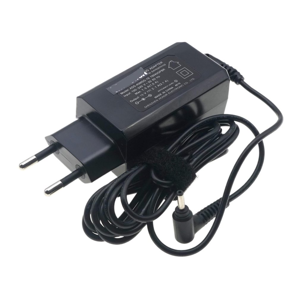 19V 2.1A 40W 3.0x1.0mm AC Adapter Power Supply(Black)