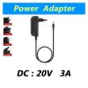 AC100-240V AC to DC 20V 3A Power Adapter DC4.0 * 1.7mm(EU Plug) view 2