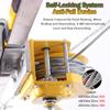 WXPWAMZ Confined Space Tripod Kit Confined Space Lift Tripod Kit 1200 lbs, Retractable 7 ft. Stand Confined Space Tripod, Manhole Fire Rescue Tripod,2600LBSWinch view 4
